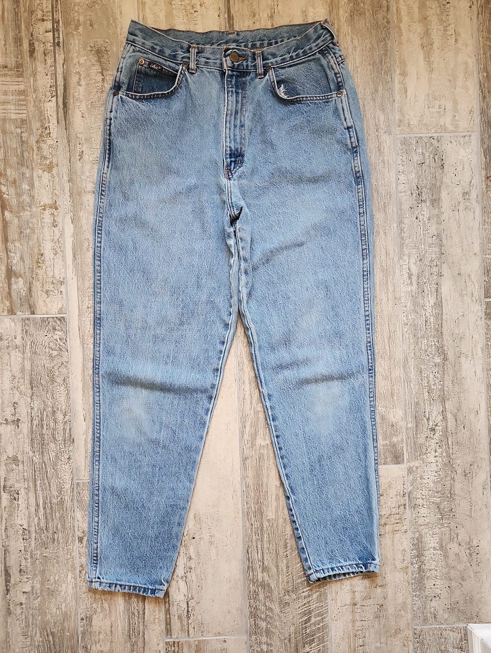 90s Vintage Chic Jeans Women's 14 High Waist 30x28 Mom Jeans USA